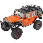 LinkMejor 104010 RTR 1/10 2.4G 4WD RC Car Rock Crawler Off-Road Climbing Truck Full Proportional LED Light Vehicles Models Toys