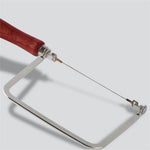 LinkMejor 128mm Japanese Fret Saw Throat Depth Hand Coping Saw For Woodworking Manual Jigsaw For Fine Curve Cutting