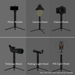 Aluminum Lantern Stand Camping Lamp Pole for Astrolux CL01 CL02 Foldable Light Support Holder Lamp Bracket Camera Phone Tripod Stand For Picnic