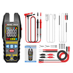 LinkMejor PN131 Digital Multimeter True RMS 4000 Counts Rechargeable NCV Clamp Meter AC DC Voltage Current Resistance Capacitance Tester