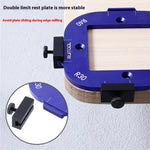 Woodworking Corner Jig Metal Router Template Guide Quick Radi Positioning for Woodcraft DIY Frame and Table Edge Shaping