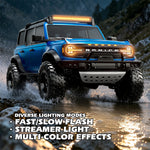 Hstar R22 RTR 1/12 2.4G 4WD RC Car RocK Crawler Off-Road Climbing Truck Full Proportional Control LED Light Metal Gear Drive Shaft Vehicles Models Toys