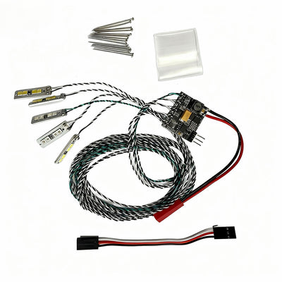 77RC Strobe Light LED Controllable Night Flight Lights Navigation Lamp System for RC Airplane Fixed Wings Model
