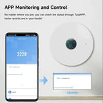 Tuya WiFi/Zigbee3.0 Light Sensor Luminance Sensor Illumination Brightness Detector Smart Home Linkage of Smart Curtains Smart Life APP Work with Alexa Google Assistant