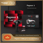 Turbo Racing for Pegasus 3 C78 2026 Official Licensed Co-Branded Edition RTR 1/76 2.4G RWD Mini Sports Drift RC Car LED Light Full Proportional Remote Control Ultra Micro Racing Vehicles Models Toys