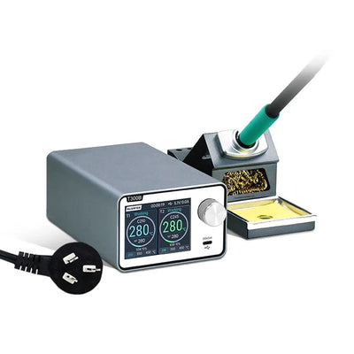 LinkMejor T300A T300B Soldering Station 160W Fast Heating Digital Rework Station With C210/C245/T12 Handles Tips For Professional SMD Electronics Repair