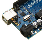 2pcs UNO R3 ATmega16U2 AVR USB Development Main Board Geekcreit for Arduino - products that work with official for Arduino boards