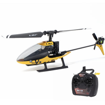 LinkMejor 150 V3 2.4G 4CH 6-Axis Gyro Altitude Hold CC3D Flight Controller Flybarless RC Helicopter RTF