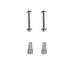 2PCS LDRC 1802 1803 A01 A02 1/18 RC Car Upgraded Parts Metal Drive Shaft Vehicles Models Spare Accessories LA0049