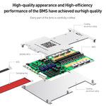 LinkMejor BMS Battery Protection Board with 6 Interfaces RS485/CAN/Display/Heat/NTC Smart Active Balance BMS 40A 60A 80A 100A 200A 300A Lifepo4 Li-Ion Lto 18650 Battery BMS