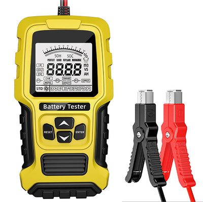 ANHTCzyx 12V 24V Intelligent Battery Tester Car Battery Tester 3Ah - 200Ah Battery Life Capacity Internal Resistance Tester Motorcycle Battery