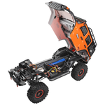 LinkMejor 104010 RTR 1/10 2.4G 4WD RC Car Rock Crawler Off-Road Climbing Truck Full Proportional LED Light Vehicles Models Toys