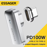LinkMejor ES-OTG10 PD100W Magnetic USB-C OTG Adapter Fast Charging Type-C Magnet Connector 20Gbps Data Sync 4K@60Hz for Macbook Laptop
