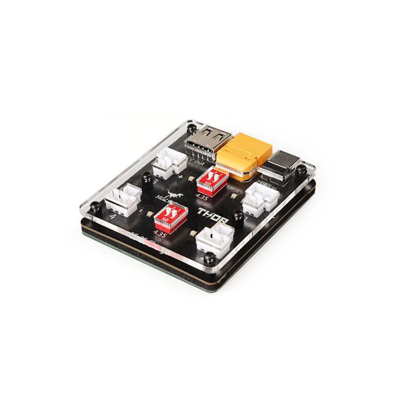 LinkMejor Thor 1-2S Charger 4-way 4.35V Charging Board Charger for FPV Lithium Battery