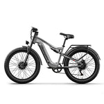 [USA Direct] Shengmilo S600 Electric Bike 48V 17.5AH SamsungBattery 1000W*2 Dual Motors Recommended Top Speed 25KM/H 26inch Tires 90KM Max Mileage 150KG Max Load Electric Bicycle
