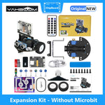 Yahboom Tiny Bit Pro AI Visual Robot Car K210 Module 200W Pixel Camera 2 Inch LCD Screen MakeCode Programming Autonomous Driving Sensor Kit
