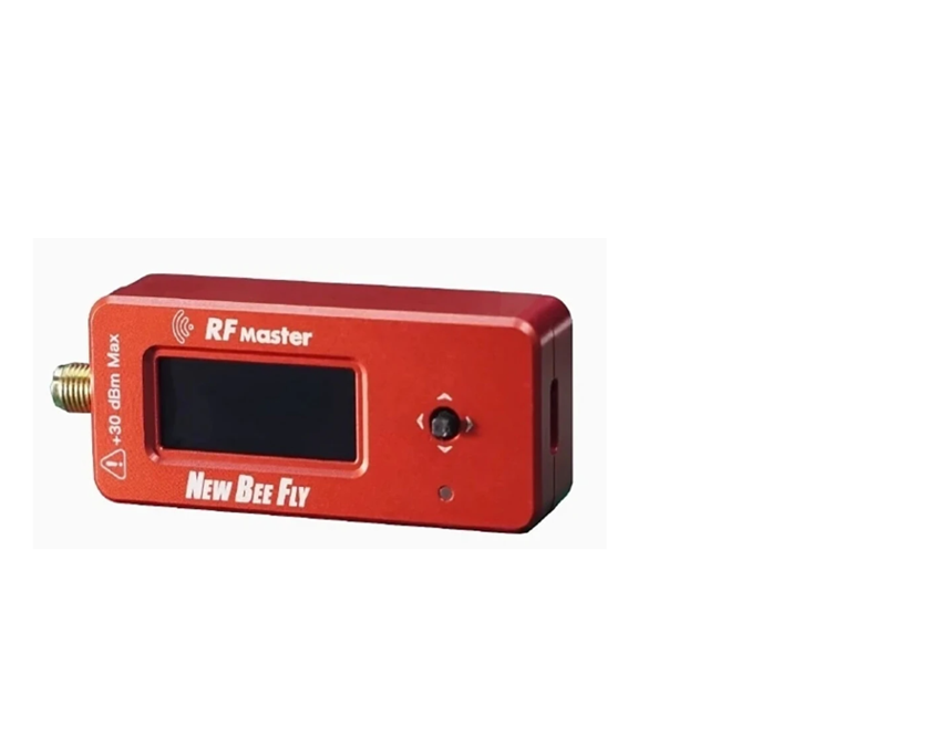 NEW BEE FLY RC RF Immersion Power Meter V2 FPV Transmitter Power Tester Multi-Function Frequency Tester with Attenuator Set for RC Drone