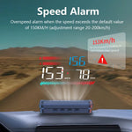 M26 Digital OBD HUD Car Head Up Display Speedometer Voltmeter RPM Water Temp Gauge With Alarm Electronic Car Accessories