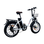 [USA DIRECT] DRVETION CT20 Electric Bike 48V 15AH Battery 750W Motor Recommended Top Speed 25KM/H 20*4.0inch Fat Tires 40-80KM Max Mileage 150KG Max Load Folding Electric Bicycle