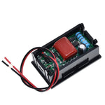 AC 70-500V 0.56inch Two-wire Digital Voltmeter LED Digital Display 2 Wires Red Green Blue Display AC Voltage Meter Head AC220V Mains Power 380V Industrial Power