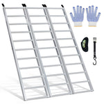 Foldable Car Ramps for DIY Maintenance with 3-Section Ramps