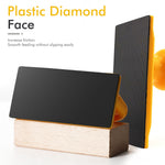 Woodworking Push Handle  Ergonomic Safety Tool for Anti Slip Cutting & Carpenter Accessory ABS with Non Slip Rubber Base