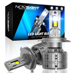 LinkMejor A500-N60 2PCS 40000LM/Pair Car Headlight LED Bulbs High/Low Beam Kit 6500K Headlamp IP68 Waterproof White Light