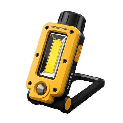 LinkMejor NWL20 600 Lumens Rechargeable COB Outdoor Tool Light Multi-functional Magnetic Car Repair Emergency Lighting Camping Warning Lamp Mechanics Work Light