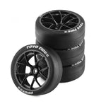 RC Rally Drift Tires On Road Racing Car Wheels Tyre for 1:10 Tamiya HSP HPI Kyosho TT01 TT02 XV01 XV02 PTG-2 Spare Parts