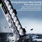 LinkMejor 5000Lm Super Brightness Bike Headlight 17 LED Lamp Bead Waterproof 4 Light Modes Type-C Fast Charge Aluminum Alloy Bicycle Front Light with Digital Display