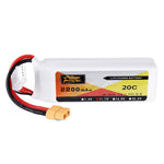 LinkMejor 11.1V 2200mAh 3S 20C Lipo Battery XT60 Plug for Eachine Wizard X220 FPV Racing RC Drone