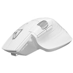 LinkMejor A1 Tri-mode Wireless Mouse PAW3212 4800DPI Dual Scroll Wheel Fast Flywheel Ergonomic E-sports Gaming Mouse