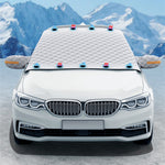 Car Windshield Snow Cover Automobile Anti Freeze Windshield Covers Magnetic Front Window Sun Shade Thickened Protector
