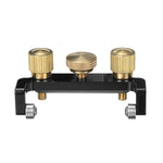 LinkMejor Precision Chisel Honing Guide Sharpening Jig Tool Aluminum Alloy for Chisels and Planes for Razor-Sharp Woodworking Performance