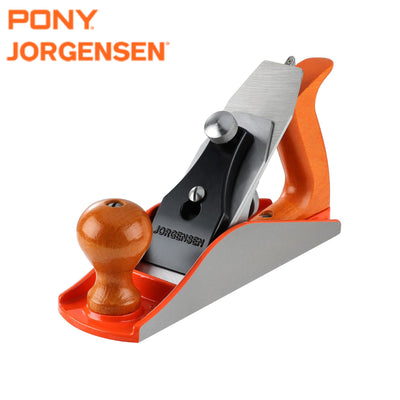 Pony Jorgensen No.4 Smooth Plane 10" Wood Planer Hand Planer for Woodworking Hand Plane Wood Plane Jack Plane for Trimming Wood Planing Craft Smoothing Plane with Ductile Iron Body Adjustable Cutting Depth