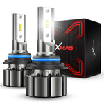 LinkMejor LM2 2PCS 16000LM Car LED Headlight Bulbs Hi / Low Beam 13,000 RPM Turbo Fan 6500K LED Front Head Lamp for 99% of Vehicles
