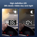 Universal Car GPS HUD Heads Up Display Car Speedometer Display Vehicle Speed Kilometers Per Hour Miles Speedometer
