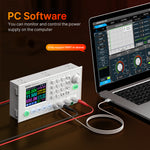 LinkMejor RD6012H Buck Boost DC Power Supply 60V 12A 720W 2.4 Inch Color HD Display PC Software Control