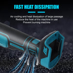 Drillpro Electric Brushless Cordless Angle Grinder M10 125mm Cut for Mak 18V Battery