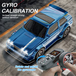 LinkMejor KF30 RTR 1/43 2.4G 4WD Drift RC Car Gyro Mini Race LED Light Radio Control High-Speed Motor On-Road Racing Vehicle Model Boys Gifts Toys