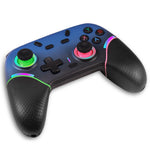 X9 Tri-mode Wireless Gaming Controller with RGB Lighting Programmable Back Buttons Dual Vibration for PC Switch iOS Android PS3 Gamepad