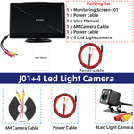 Car Reversing Display 4.3 Inches Rotatable 160 ° Optional Rear View Camera Easy to Install Suitable for A Variety of Models