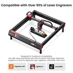 AlgoLaser Simple Rotary Roller Plug and Play for 5-100mm Diameter Objects Laser Engraving Parts Accessory