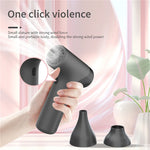 X7 Violent Fan 60W 100000 RPM Brushless Motor 4 Speed Portable Blower Quick Charging DC 12V 1100mA Battery Lightweight for Outdoor Use