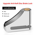 LinkMejor Universal Portable Motorcycle Disc Brake Lock with Keys Alloy Steel Waterproof Anti-Theft Lock for Motorcycles Electric Vehicle