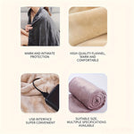 IPRee 5V USB Electric Blanket Heated Throw 10W Ultra Soft Flannel Fast Heating Portable for Car Home Office Use Machine Washable