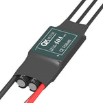 LinkMejor 40A Brushless ESC 2-6S No BEC / 3-4S With 5V 5A BEC for RC Airplane Fixed Wing