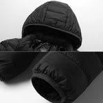 LinkMejor HJ-09B Heated Jacket 9 Areas Dual Control Zones USB Charging Winter Warm Outdoor Electric Heating Jackets