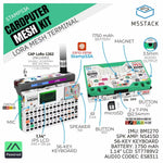 M5Stack Cardputer Mesh Kit for Meshtastic ESP32-S3 High Performance SX1262 LoRa 1.14 Inch IPS LCD GNSS GPS Audio I/O USB Development Module for Home Office