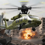 LinkMejor U9901 2.4G 6CH 6-Axis Gyro Brushless Motor Optical Flow Positioning Barometric Altitude Simulation Aerobatic RC Helicopter RTF